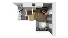 Lokal użytkowy 25,15 m², oferta nr A/215, Esencja - lokale usługowe, Gdańsk, Śródmieście, Dolne Miasto, ul. Kamienna Grobla / Jałmużnicza