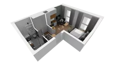 Lokal użytkowy 25,15 m², oferta nr A/215, Esencja - lokale usługowe, Gdańsk, Śródmieście, Dolne Miasto, ul. Kamienna Grobla / Jałmużnicza