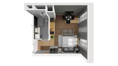 Lokal użytkowy 26,10 m², oferta nr A/226, Esencja - lokale usługowe, Gdańsk, Śródmieście, Dolne Miasto, ul. Kamienna Grobla / Jałmużnicza