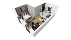 Lokal użytkowy 25,15 m², oferta nr A/231, Esencja - lokale usługowe, Gdańsk, Śródmieście, Dolne Miasto, ul. Kamienna Grobla / Jałmużnicza