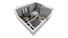 Lokal użytkowy 26,95 m², oferta nr A/234, Esencja - lokale usługowe, Gdańsk, Śródmieście, Dolne Miasto, ul. Kamienna Grobla / Jałmużnicza