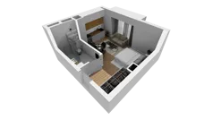 Lokal użytkowy 26,95 m², oferta nr A/234, Esencja - lokale usługowe, Gdańsk, Śródmieście, Dolne Miasto, ul. Kamienna Grobla / Jałmużnicza