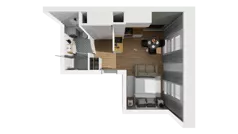 Lokal użytkowy 25,12 m², oferta nr A/238, Esencja - lokale usługowe, Gdańsk, Śródmieście, Dolne Miasto, ul. Kamienna Grobla / Jałmużnicza