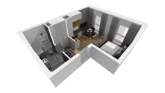 Lokal użytkowy 25,12 m², oferta nr A/238, Esencja - lokale usługowe, Gdańsk, Śródmieście, Dolne Miasto, ul. Kamienna Grobla / Jałmużnicza
