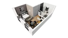 Lokal użytkowy 25,12 m², oferta nr A/238, Esencja - lokale usługowe, Gdańsk, Śródmieście, Dolne Miasto, ul. Kamienna Grobla / Jałmużnicza