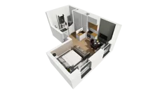 Lokal użytkowy 25,12 m², oferta nr A/238, Esencja - lokale usługowe, Gdańsk, Śródmieście, Dolne Miasto, ul. Kamienna Grobla / Jałmużnicza