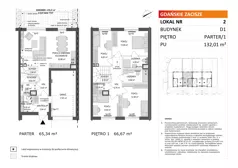 1 pokój, mieszkanie 132,01 m², parter, oferta nr D1/2, Gdańskie Zacisze, Gdańsk, Kokoszki, ul. Bysewska