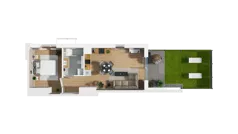 2 pokoje, mieszkanie 40,48 m², piętro 5, oferta nr C/21, Przystań Brzeźno - etap II, Gdańsk, Brzeźno, ul. Uczniowska