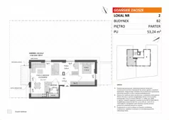 3 pokoje, mieszkanie 53,74 m², piętro 3, oferta nr A1/10, Gdańskie Zacisze, Gdańsk, Kokoszki, ul. Bysewska