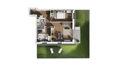 3 pokoje, mieszkanie 61,48 m², parter, oferta nr C/3, Osiedle Warszawska - etap II, Gdańsk, Ujeścisko-Łostowice, Ujeścisko, ul. Warszawska