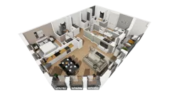 4 pokoje, mieszkanie 89,62 m², piętro 2, oferta nr A/20, Esencja, Gdańsk, Śródmieście, Dolne Miasto, ul. Kamienna Grobla / Jałmużnicza