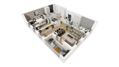 4 pokoje, mieszkanie 85,84 m², piętro 2, oferta nr A/79, Esencja, Gdańsk, Śródmieście, Dolne Miasto, ul. Kamienna Grobla / Jałmużnicza