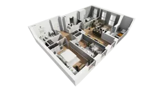 4 pokoje, mieszkanie 85,84 m², piętro 2, oferta nr A/79, Esencja, Gdańsk, Śródmieście, Dolne Miasto, ul. Kamienna Grobla / Jałmużnicza