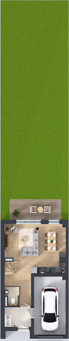 1 pokój, mieszkanie 113,62 m², parter, oferta nr M1/1, Gdańskie Zacisze, Gdańsk, Kokoszki, ul. Bysewska