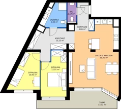 3 pokoje, mieszkanie 84,81 m², piętro 4, oferta nr B.4.78, Piekary 18, Poznań, Stare Miasto, ul. Piekary 18