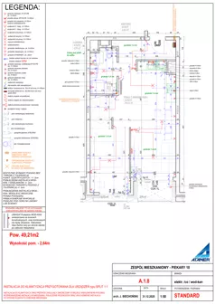1 pokój, mieszkanie 49,21 m², piętro 1, oferta nr A.1.8, Piekary 18, Poznań, Stare Miasto, ul. Piekary 18
