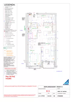 1 pokój, mieszkanie 52,77 m², piętro 1, oferta nr B.1.3, Piekary 18, Poznań, Stare Miasto, ul. Piekary 18