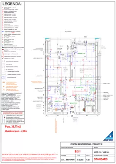 2 pokoje, mieszkanie 38,77 m², piętro 5, oferta nr B.5.1, Piekary 18, Poznań, Stare Miasto, ul. Piekary 18