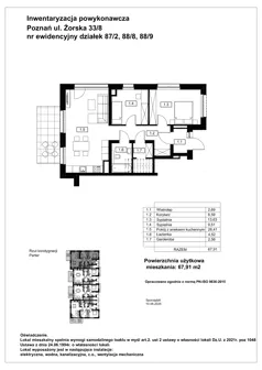 3 pokoje, mieszkanie 67,91 m², parter, oferta nr E.0.4, Nowy Folwark, Poznań, Starołęka-Minikowo-Marlewo, Minikowo, ul. Masztowa 13