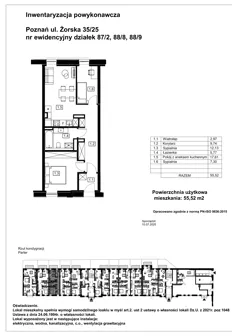 3 pokoje, mieszkanie 55,52 m², parter, oferta nr G.0.3, Nowy Folwark, Poznań, Starołęka-Minikowo-Marlewo, Minikowo, ul. Masztowa 13