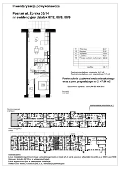 2 pokoje, mieszkanie 46,11 m², parter, oferta nr G.0.5, Nowy Folwark, Poznań, Starołęka-Minikowo-Marlewo, Minikowo, ul. Masztowa 13