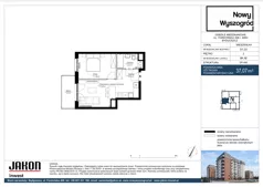 2 pokoje, mieszkanie 37,07 m², piętro 2, oferta nr D1.12, Nowy Wyszogród, Bydgoszcz, Stary Fordon, ul. Fordońska 408