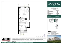 2 pokoje, mieszkanie 49,89 m², parter, oferta nr A2.B24, Zatorska Home, Wrocław, Psie Pole-Zawidawie, Zakrzów, ul. Zatorska 146-150