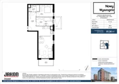 3 pokoje, mieszkanie 61,54 m², piętro 1, oferta nr D2.5, Nowy Wyszogród, Bydgoszcz, Stary Fordon, ul. Fordońska 408