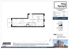 3 pokoje, mieszkanie 55,75 m², piętro 5, oferta nr C3.A18, Nowy Wyszogród, Bydgoszcz, Stary Fordon, ul. Fordońska 408