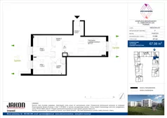 3 pokoje, mieszkanie 67,98 m², parter, oferta nr F.C53, Wieruszowska, Poznań, Grunwald, Junikowo, ul. Wieruszowska 4