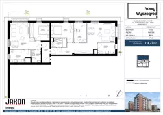 5 pokoi, mieszkanie 113,60 m², piętro 1, oferta nr D2.9, Nowy Wyszogród, Bydgoszcz, Stary Fordon, ul. Fordońska 408