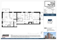 5 pokoi, mieszkanie 113,60 m², piętro 1, oferta nr D2.9, Nowy Wyszogród, Bydgoszcz, Stary Fordon, ul. Fordońska 408