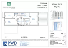 5 pokoi, mieszkanie 139,91 m², parter, oferta nr 58A, Osiedle Zagajnik - Etap 2, Poznań, Umultowo, Umultowo, ul. Zagajnikowa