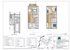 Dom i rezydencja 171,38 m², oferta nr 5A, Srebrzysta Polana, Mińsk Mazowiecki, ul. Łąkowa/ Piaskowa /Langiewicza