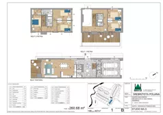Dom i rezydencja 260,68 m², oferta nr 1B, Srebrzysta Polana, Mińsk Mazowiecki, ul. Łąkowa/ Piaskowa /Langiewicza