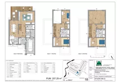 Dom 207,29 m², oferta nr 18, Srebrzysta Polana, Mińsk Mazowiecki, ul. Łąkowa/ Piaskowa /Langiewicza