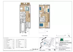 Dom 134,45 m², oferta nr 14B, Srebrzysta Polana, Mińsk Mazowiecki, ul. Łąkowa/ Piaskowa /Langiewicza