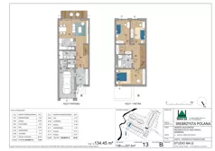 Dom 134,45 m², oferta nr 13B, Srebrzysta Polana, Mińsk Mazowiecki, ul. Łąkowa/ Piaskowa /Langiewicza