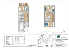 Dom 134,45 m², oferta nr 11B, Srebrzysta Polana, Mińsk Mazowiecki, ul. Łąkowa/ Piaskowa /Langiewicza