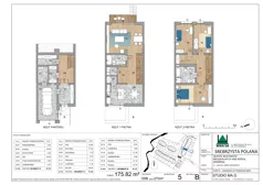 Dom 175,82 m², oferta nr 5B, Srebrzysta Polana, Mińsk Mazowiecki, ul. Łąkowa/ Piaskowa /Langiewicza