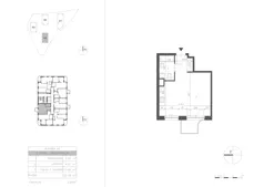 1 pokój, mieszkanie 33,78 m², piętro 2, oferta nr 21.20, Osiedle Albatrosów II, Kraków, Podgórze, Rybitwy, ul. Albatrosów 21