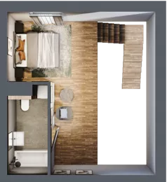 2 pokoje, mieszkanie 57,41 m², parter, oferta nr 3, Sprzeczna 6, Warszawa, Praga Północ, Stara Praga, ul. Sprzeczna 6