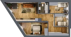 4 pokoje, mieszkanie 69,40 m², piętro 5, oferta nr 33, Sprzeczna 6, Warszawa, Praga Północ, Stara Praga, ul. Sprzeczna 6
