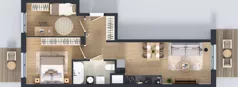 3 pokoje, mieszkanie 51,81 m², piętro 1, oferta nr 37, Panarea, Warszawa, Ursus, ul. Ryżowa