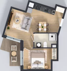 2 pokoje, mieszkanie 36,19 m², piętro 4, oferta nr 59, Panarea, Warszawa, Ursus, ul. Ryżowa