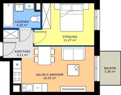 2 pokoje, mieszkanie 36,13 m², piętro 4, oferta nr 119, Panarea, Warszawa, Ursus, ul. Ryżowa