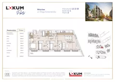 4 pokoje, mieszkanie 77,33 m², piętro 2, oferta nr L1-2-10, Lokum Porto, Wrocław, Szczepin, ul. Długa/Gnieźnieńska
