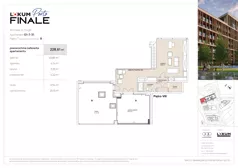 6 pokoi, mieszkanie 228,61 m², piętro 7, oferta nr G1-7-31, Lokum Porto Finale, Wrocław, Szczepin, ul. Długa 57K/1