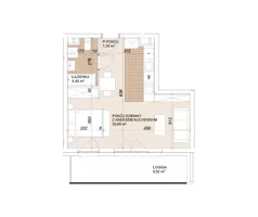 1 pokój, mieszkanie 36,44 m², piętro 1, oferta nr E1-1-12, Lokum Porto Etap VI, Wrocław, Szczepin, ul. Długa/Gnieźnieńska