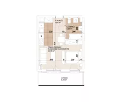 1 pokój, mieszkanie 32,13 m², piętro 3, oferta nr E1-3-49, Lokum Porto Etap VI, Wrocław, Szczepin, ul. Długa/Gnieźnieńska